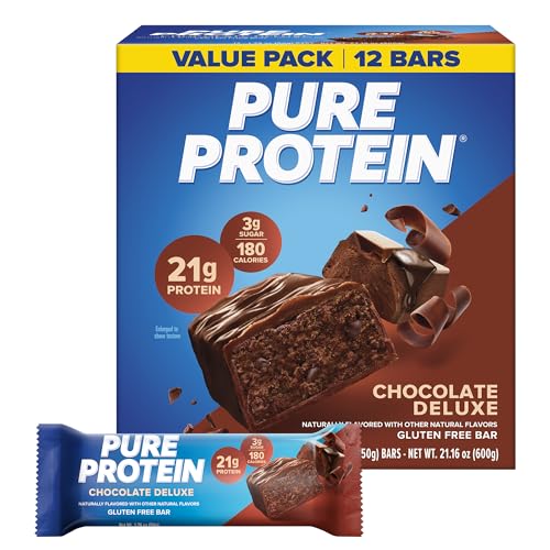Pure Protein Chocolate Deluxe Protein Bars...