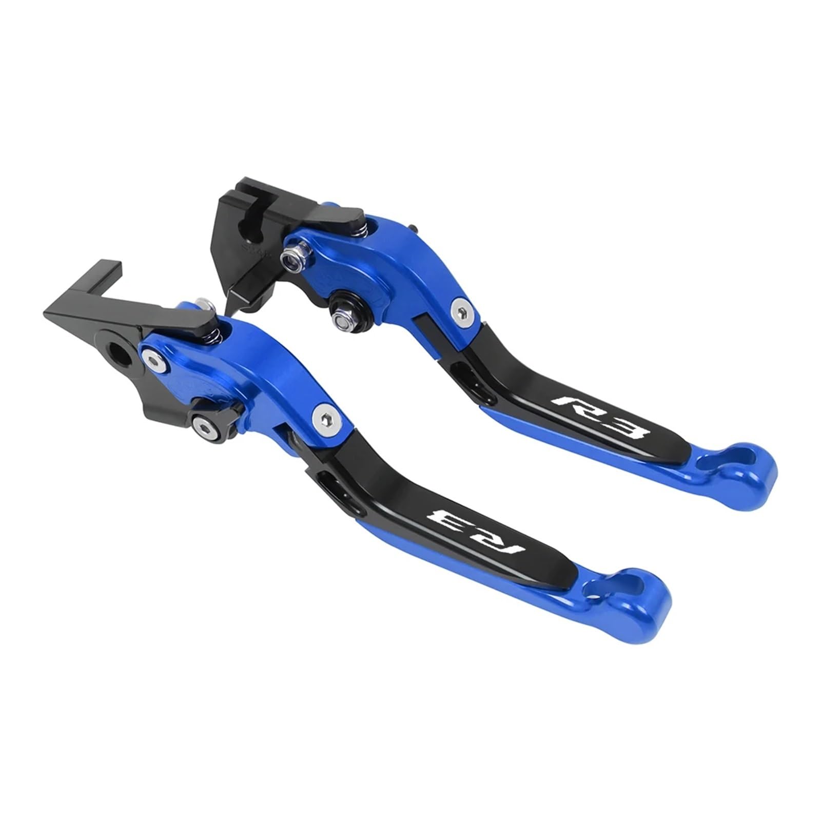 KTEBNWOSD Motorcycle CNC Adjustable Folding Brake Clutch Levers Handle for Ya&maha YZF R3 YZFR3 2015-2022 Brake Clutchs Levers