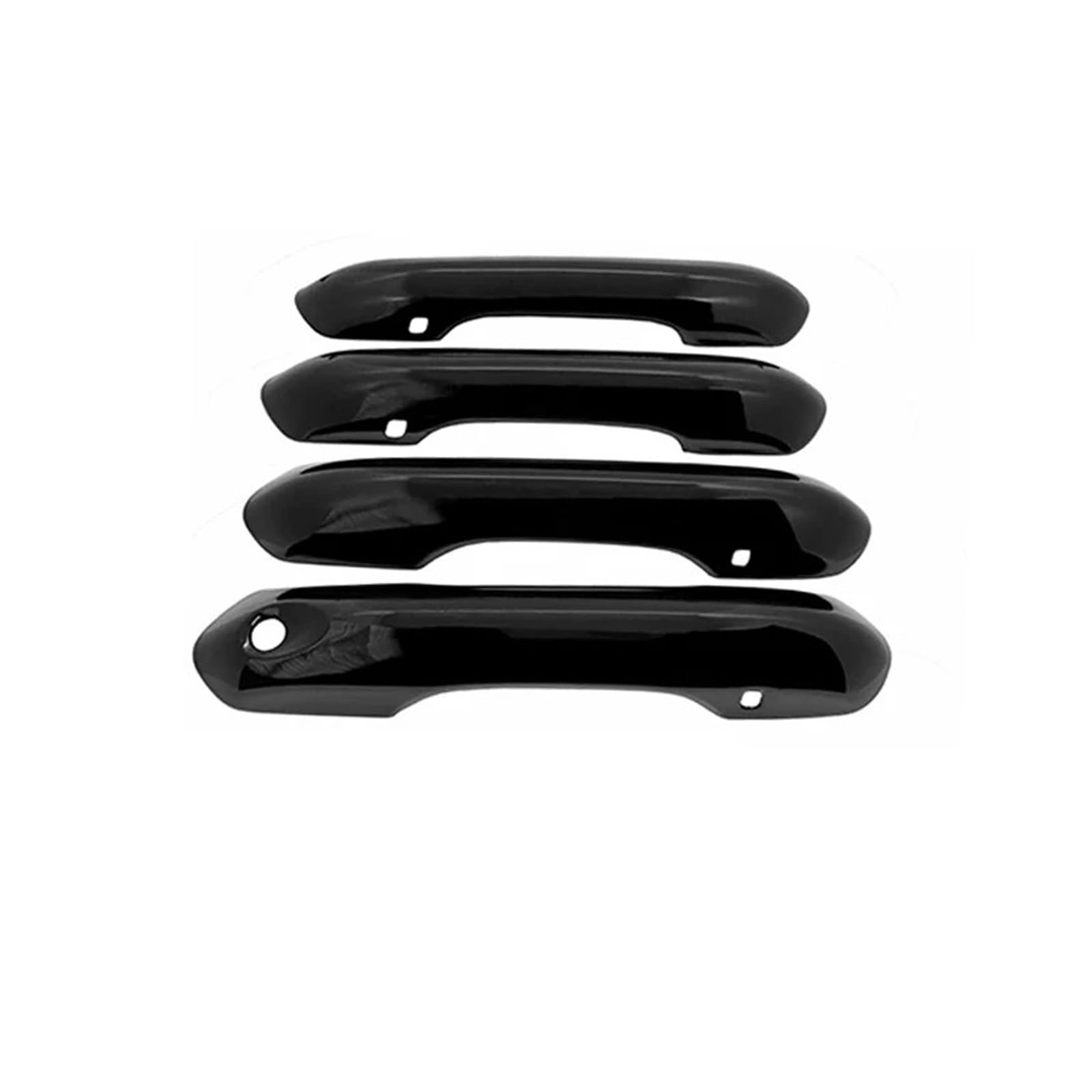 Ropaix Blcak Set Side Exterior Door Handle For Explorer U625 Mk6 2020-2024 Auto Anti-Dirty Door Handle Cover 4Pieces Abs(Blcak Set)