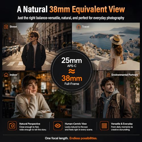 Image of VILTROX AF 25mm F1.7 Air Z-Mount APS-C Lens for Nikon