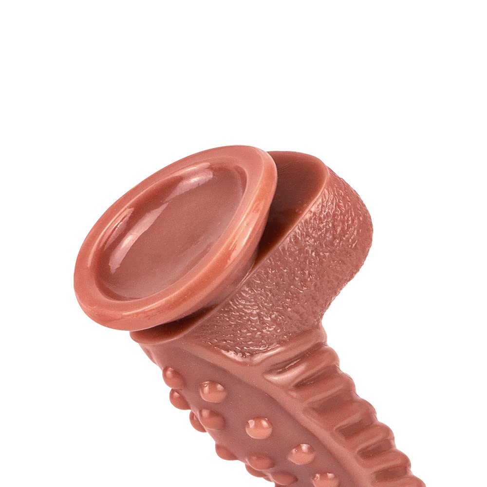 Sehr Hochwertig Realistischer Dildo Doppelschichtig Penis Dildos Mit  Saugnapf Behält Die Form Nach Dem Biegen Natürliche Aderung Realistischer  Dildo 27 * 25 * 4.8cm,Brown : Amazon.de: Drogerie & Körperpflege