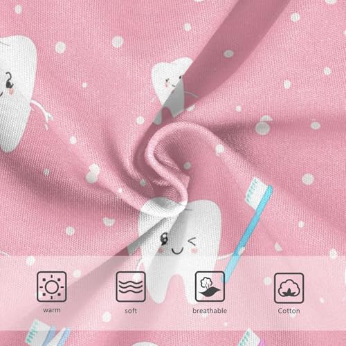 Cute Cartoon Teeth Toddler Girls's Underwear 2T 202c12813