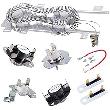 8544771 Dryer Heating Element Upgrade 279816 Thermostat Cut Off 279973 3392519 Dryer Thermal Fuse Compatible with maytag, kenmore,kitchen,whirlpool and More;