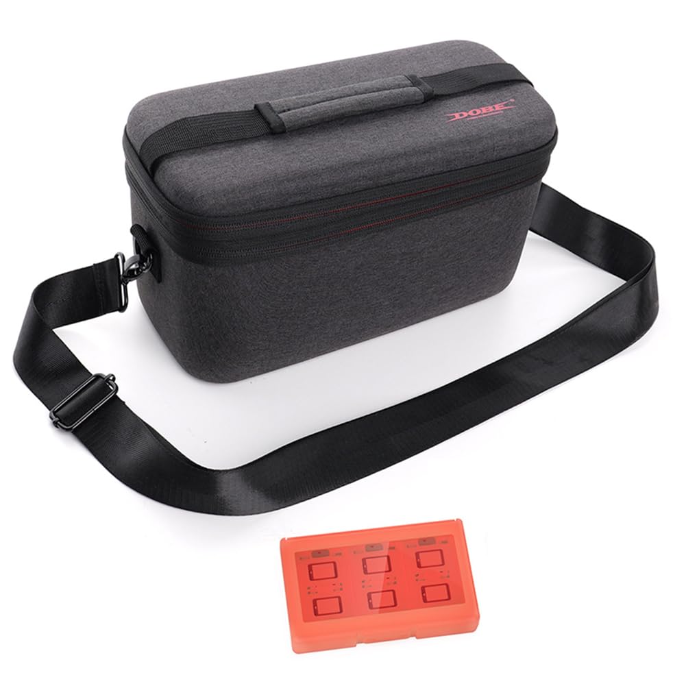 Fiorky Étui de Transport Dur Eva pour Switch 2 Sac de Voyage Protecteur avec bandoulière et boîte de Carte de Jeu pour Nntendo pour Switch 2