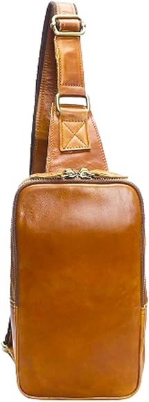 Amazon | [VEROMAN] ボディバッグ メンズ レザー 本革 ワンショルダー