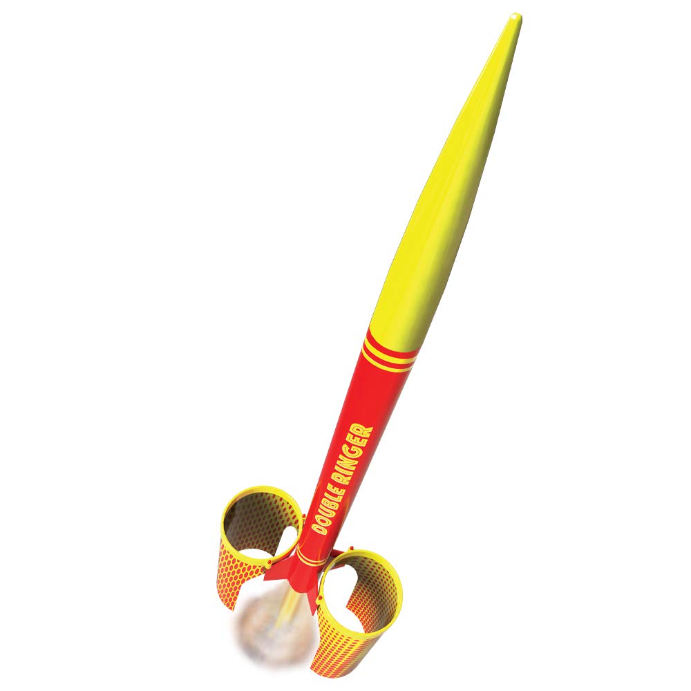 Estes Double Ringer Flying Model Rocket Kit | Easy to Build Beginner Rocket | Fun Educational Activity | Cool Science for Kids - Image 6