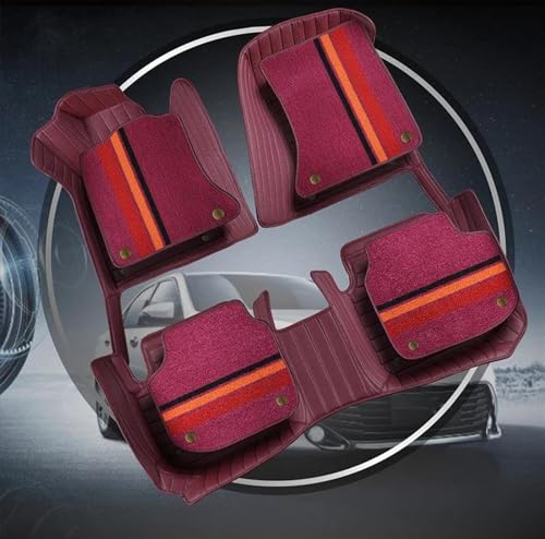 Tapis Citroën Berlingo 2009-2018 sur mesure en cuir noir avec talonnette - 2