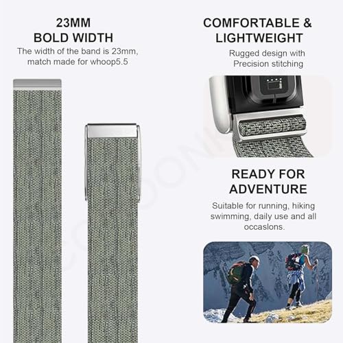 Image of Sport Breathable, Durable Strap Compatible with Whooop 5.0 One & Peak