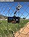 Nakedcellphone EZ Fence Mount for Gamechanger Cell Phone, iPhone, GoPro, Mevo Start - Ideal for Recording Baseball, Softball, Tennis, Pickleball - Wonder Straps Included