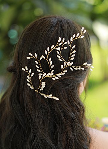 Missgrace 3 pcs Bridal Handmade Crystal Hair Pins Clips for Women Hair Styling