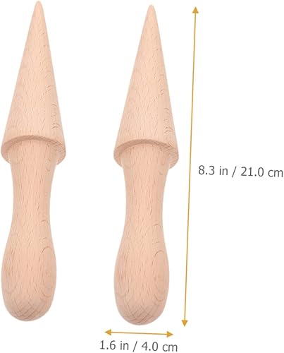 Miniatura 6 de NOLITOY Molde de cono de helado, rodillo de cono de helado, moldeador de cono de gofre, tazón de helado, molde para hacer postres, moldes de arroz,