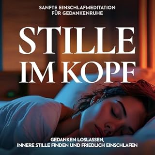 Stille im Kopf - Sanfte Einschlafmeditation f&uuml;r Gedankenruhe Titelbild