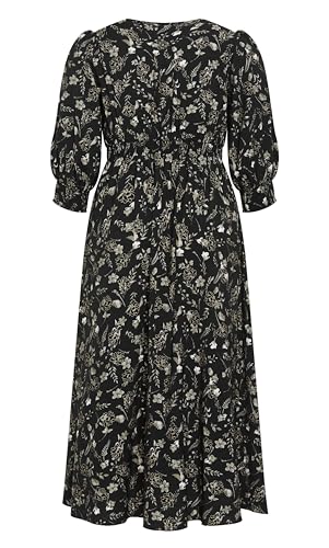 Image of City Chic Women's Plus Size Maxi Dress - Jolene Print