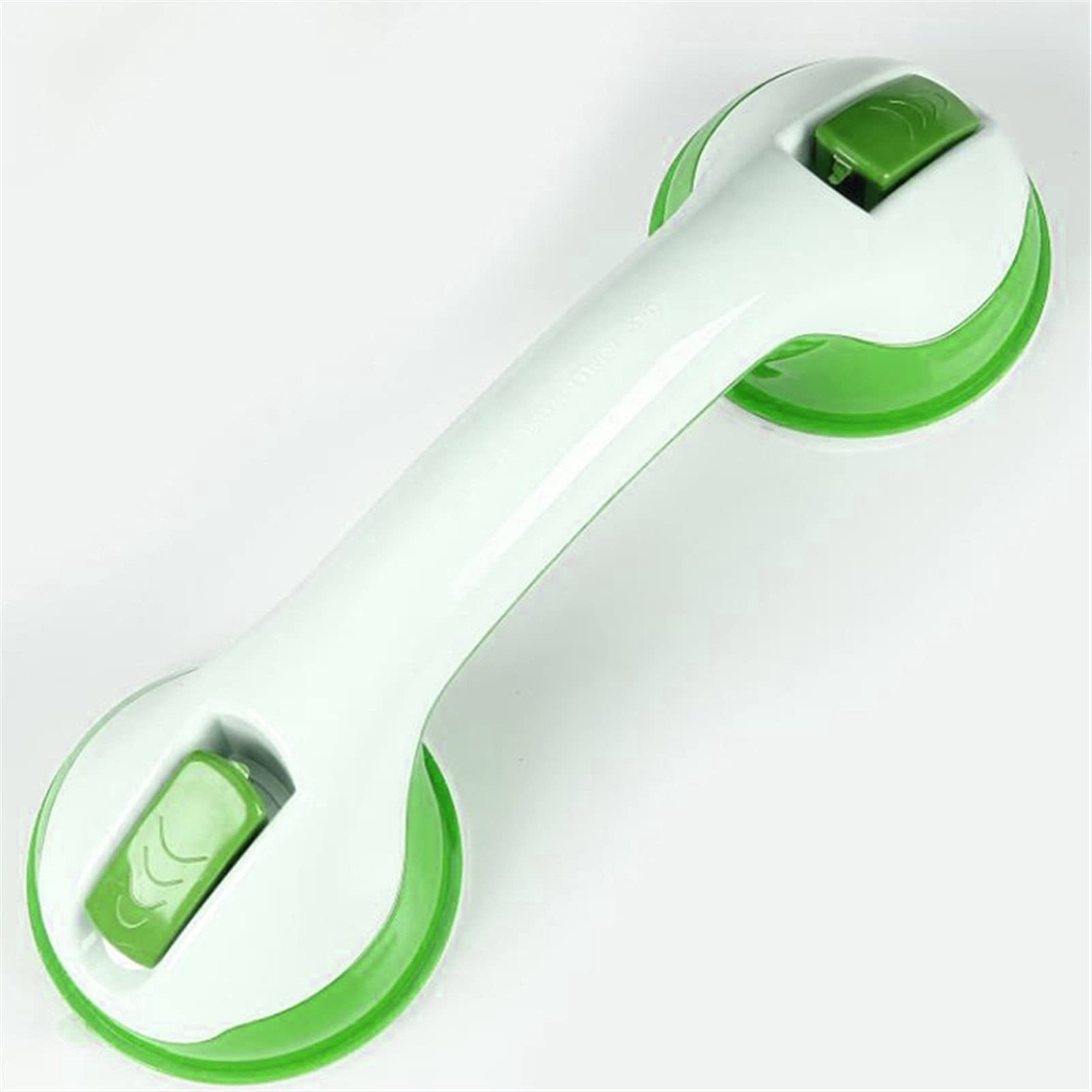 Barras de Agarre para baño, Barra de Agarre Antideslizante con Ventosa para baño Barras de Agarre para Ducha de Seguridad para Ancianos (Color : Black) (Green)