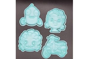 Luca Sea Monster Cookie Cutter & Stamp: Bake Magical Monster Cookies