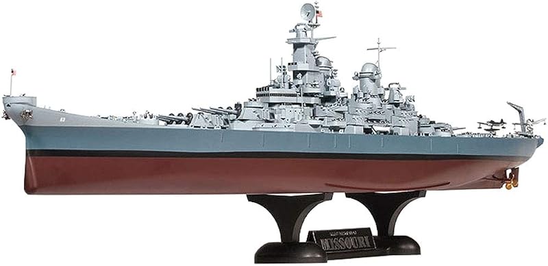 Scale Model : Battle Ships & Aircraft Carrier Kits (1/400 BB-63 Missouri)