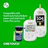 شرائط اختبار OneTouch Verio - 180 قطعة - شرائط اختبار مرض السكري لقياس نسبة الجلوكوز في الدم ومستويات السكر اليومية في الدم - 30 قطعة/عبوة (6 عبوات)