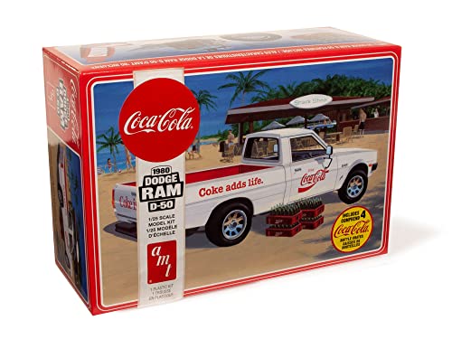 Kit modelo Dodge Ram D-50 Coca-Cola 1:25