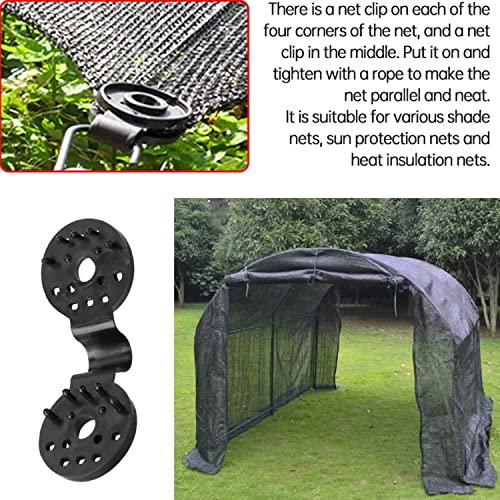 Sdmihan 30 Pack Shade Cloth Plastic Clips, Shade Cloth Plastic Clips,For Greenhouse Outdoor Garden Anti Bird Netting Agricultural Sunshade Fabric Accessories Uv Resistant Shade #TOP3