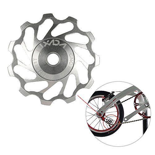 Polia de Metal, Romacci Roldana de cerâmica para bicicleta de estrada MTB Desviador traseiro de liga