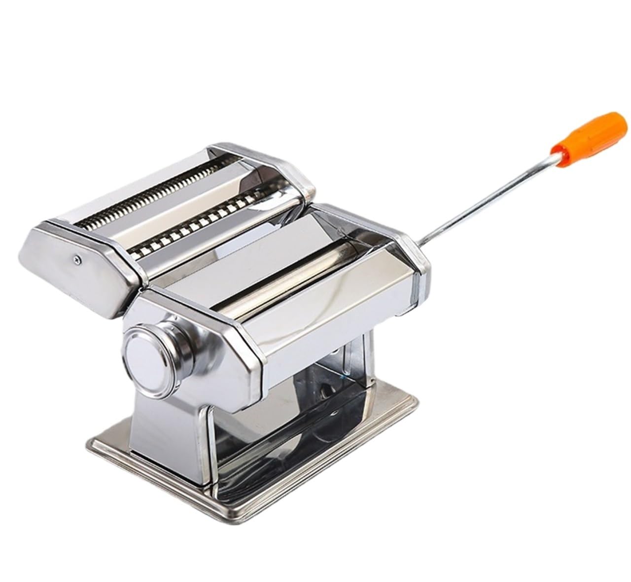 Máquina Pasta Máquina Manual para Hacer Fideos De Acero Inoxidable con 9 Ajustes Espesor Ajustables Cocina Utensilios