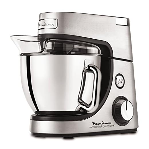 Moulinex QA610D Masterchef Gourmet+ Impastatrice con 8 Velocità e 3 Funzioni