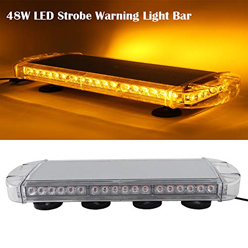 ROUTEKING Barra Luminosa Stroboscopica 67cm - 54 LED Per Veicoli Con Base Magnetica - Foto 9