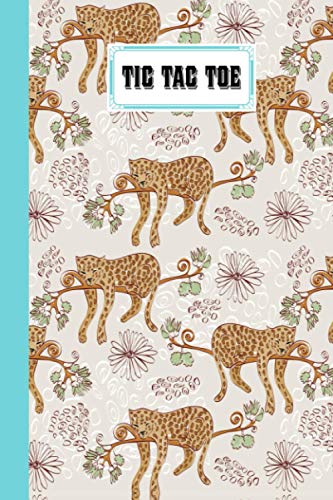 Tic Tac Toe: Games Fun Activities for Kids / Paper & Pencil Workbook for Games, Smart gifts for Family | Leopard Cover by Alex Yaulok Lam image 2
