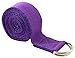 Fit Spirit 6ft Fitness Exercise Yoga Strap - Purple