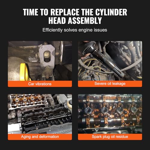 VEVOR Engine Cylinder Head Assembly Replacement, Aluminum Engine Cylinder Head Kit, Compatible with Small Block Chevrolet Engines, SBC 327/350/ 383, Corvette, Camaro, Z06 by VEVOR - Image 6