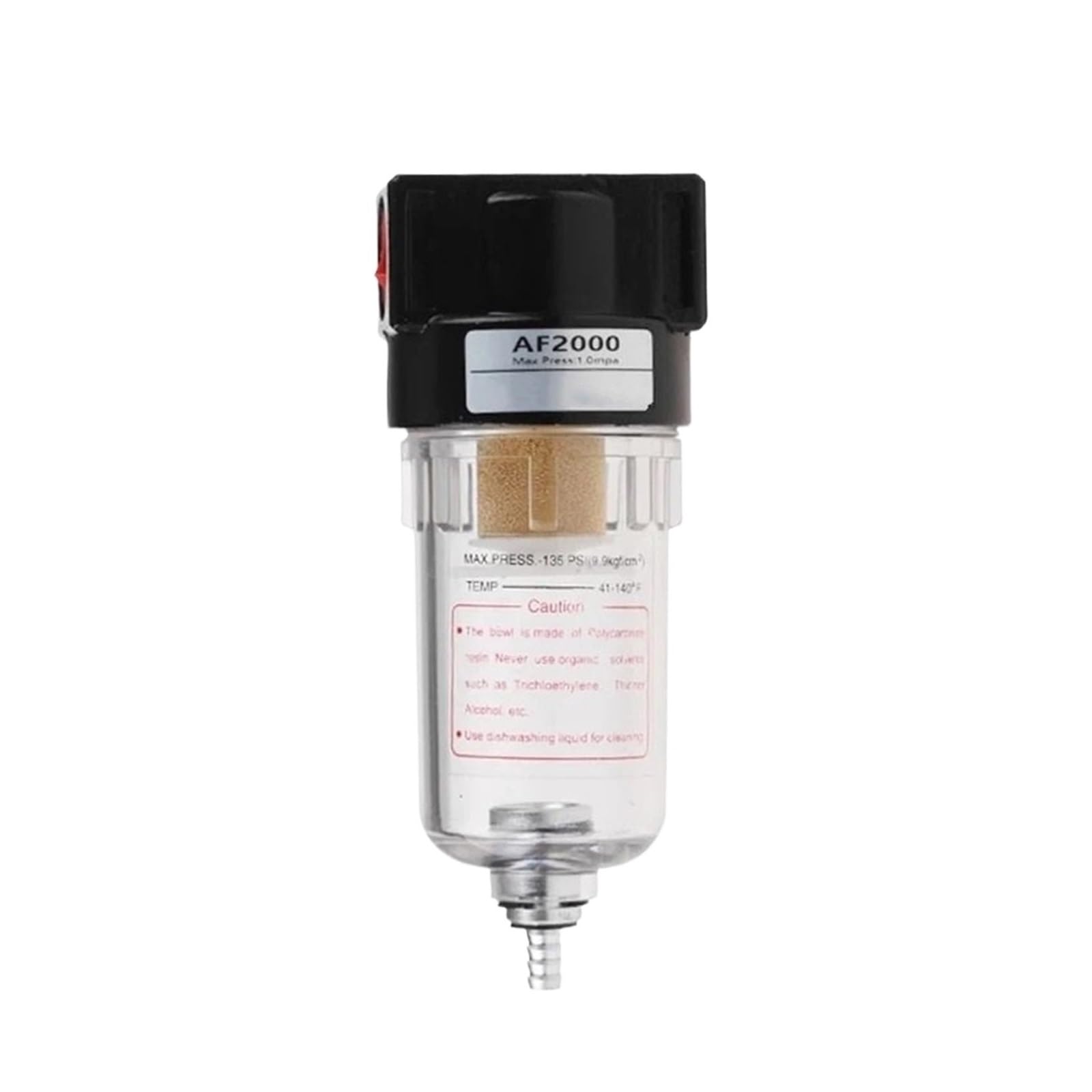Accesorio De Filtro Aire Neumático Unidad Tratamiento Fuente Compatible con Separación Agua Y Aceite Compresor Conjunto de aire Filtro de repuesto