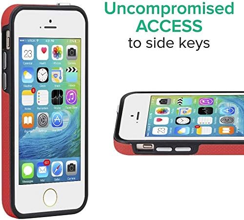 Miniatura 4 de Funda para iPhone 55sSE, funda Dual Guard resistente al impacto y a rasguños con protección contra caídas Celebre para iPhone 55SSE (verde menta),