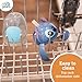 The First Years Disney Lilo & Stitch Weighted Straw Cup - Spill Proof Toddler Straw Cups with Flip Top Cover - Transition Sippy Cup - Toddler Feeding Supplies - 7 Oz - Ages 6 Months and Up