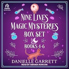 Nine Lives Magic Mysteries Boxed Set Audiolibro Por Danielle Garrett arte de portada