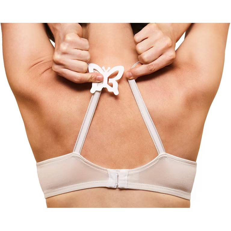 Image of DClub Razor Clips Bra Strap Clips Racer Back Conceal Straps Cleavage, Bra Strap clip holder hook, Anti Slip Bra strap holder