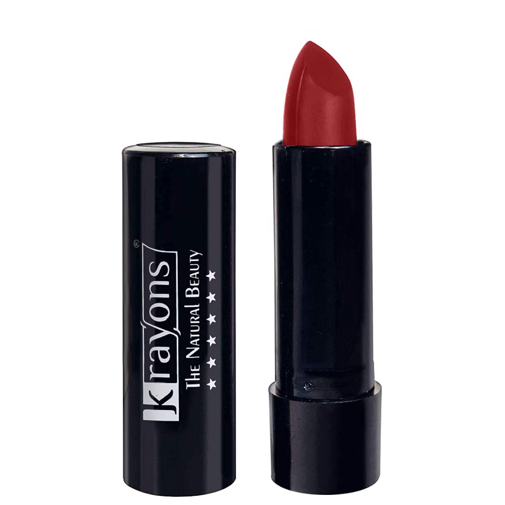 Krayons Cute Pop Matte Lipstick, Waterproof, Smudgeproof, Longlasting, Signal Red, 3.5gm (B091Z8PJ5W) Amazon Price History, Amazon Price Tracker
