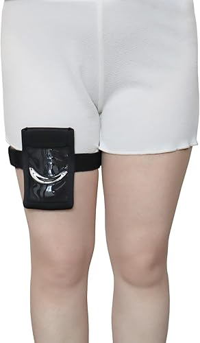 Miniatura 5 de Insulin Pump Thigh Holder Diabetes Pump Pouch with Clear Window for Easy Viewing Adjustable Diabetic Insulin Pump Holder Belt for Women and Men