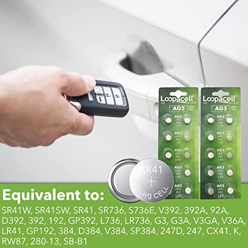 Baterías AGO LR41 1.5V Alcalinas Pack 20 miniatura 6