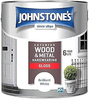 Johnstone's Exterior Hardwearing Gloss - Victory Red 750ml