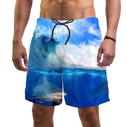 Short de plage requin VERED maillots de bain hommes pour vos vacances