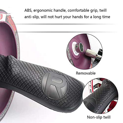 Rodinhas abdominais largas para treinamento muscular abdominal, equipamento de fitness de roda abdom