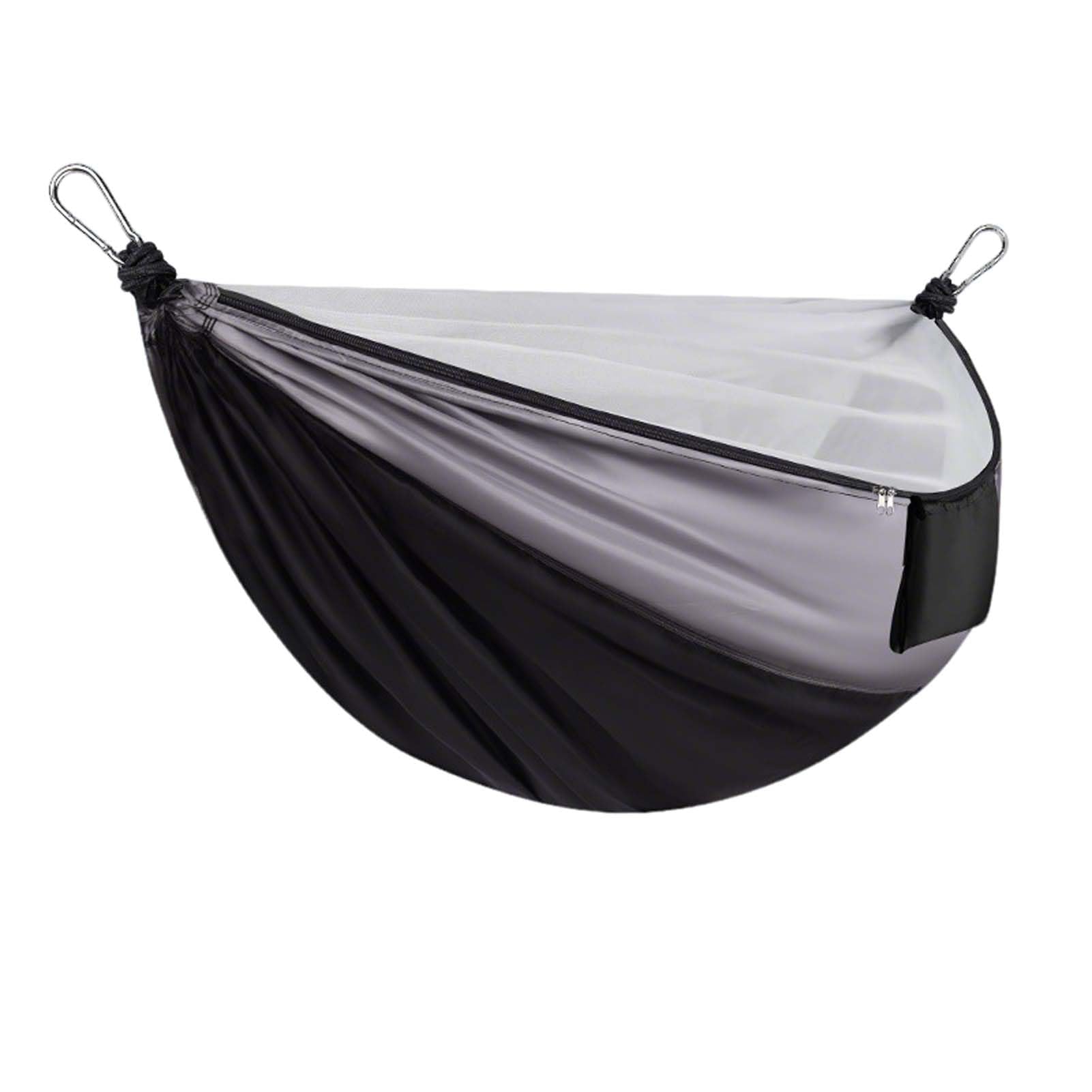 YSUEFIJO Travel Hammock with Mosquito Net, Hanging Hammock for Outdoor Adventures, Camping Hammock Perfect for Backpacking Or Patio, Foldable And Lightweight, Supports 250kg