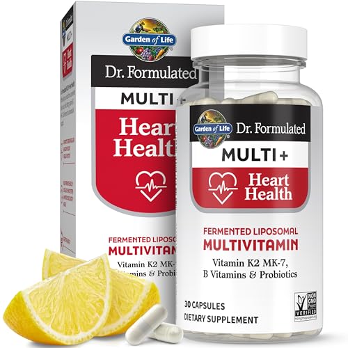 Garden of Life Dr. Formulated Multi+ Heart Health Multivitamin, 30ct - image 1
