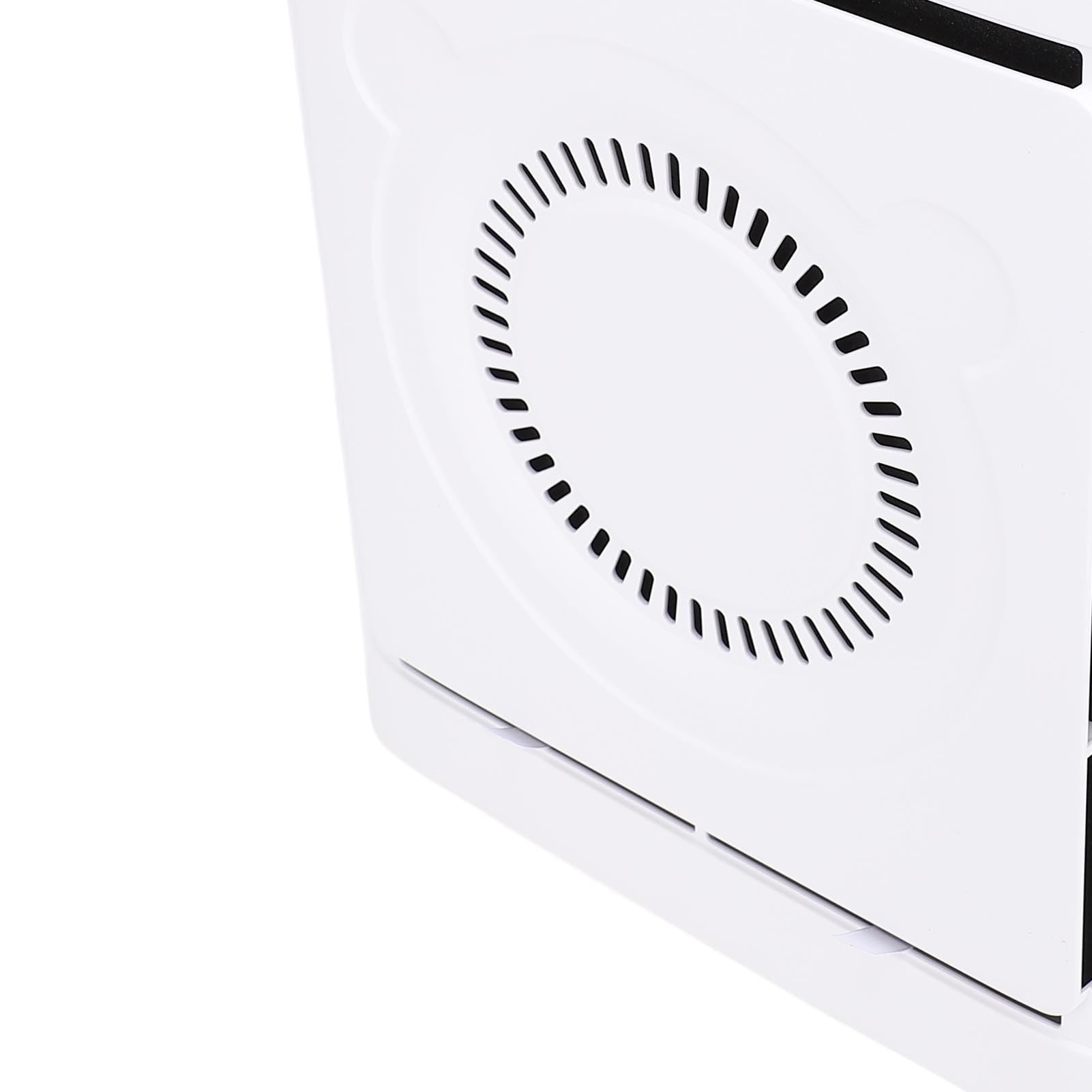 Oczyszczacz Powietrza do Pokoju Wieloosobowego, H13, 5-biegowy Tryb Automatyczny, Przenośny Oczyszczacz z Wykrywaniem Jakości Powietrza PM 2,5 i Dwustronnym Filtrem (wtyczka UE)
