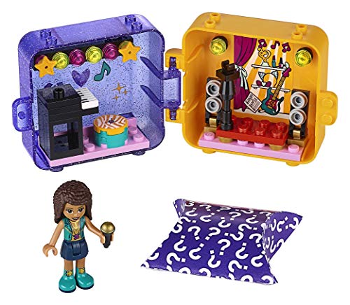 Friends Il Cubo dell'Amicizia di Andrea Playset Collezionabile per Creare Mille Avventure, Ogni Cubo Contiene 1 Sorpresa Segreta- Aprilo per Scoprire Quale, 41400 - Lego - Immagine 3