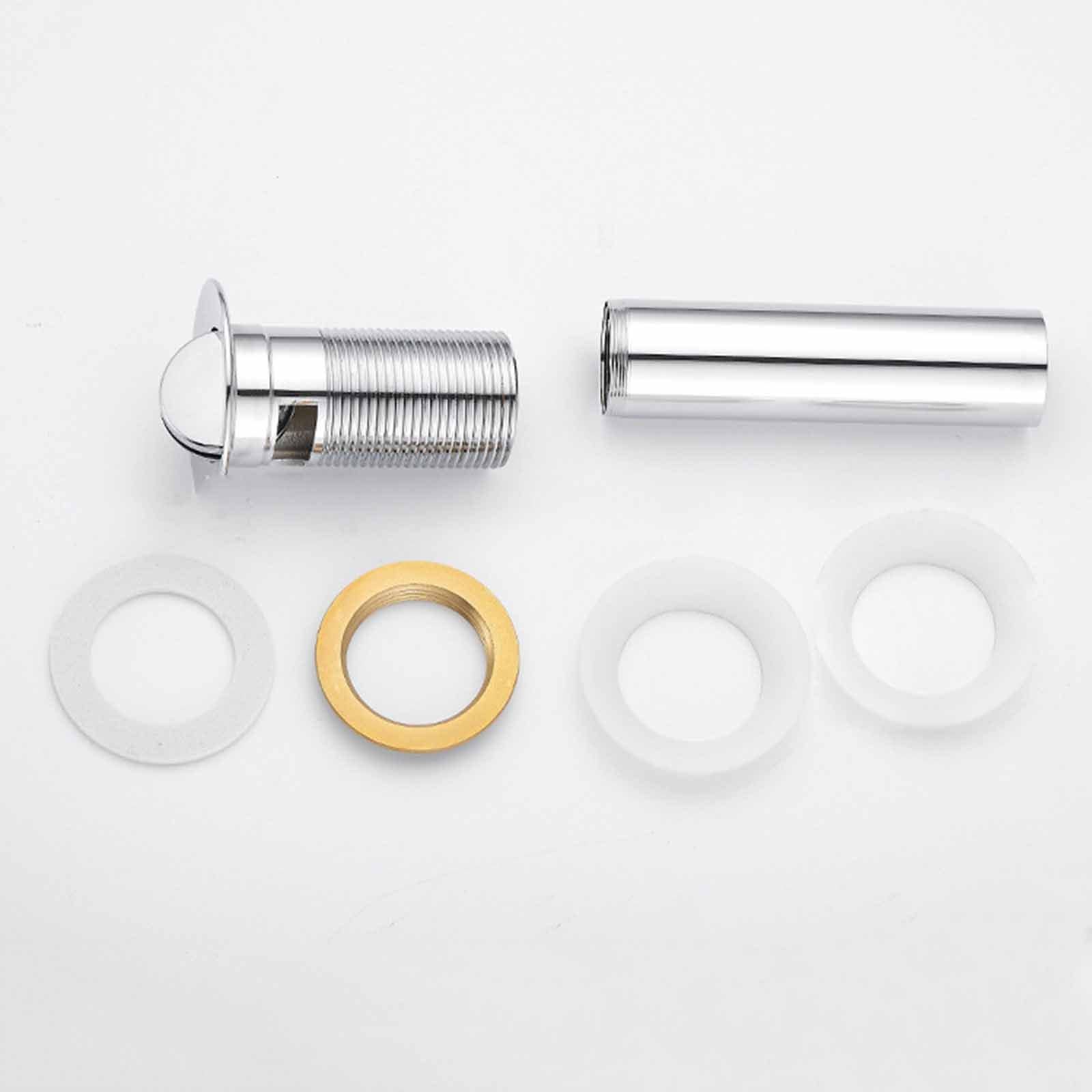 Valvula Lavabo Laton,Desague Lavabo,TapóN DesagüE Lavabo,latón,Tapon Lavabo Universal G1 1/4“,Valvula Lavabo Universal,Valvula Lavabo Click Clack,Cromo B