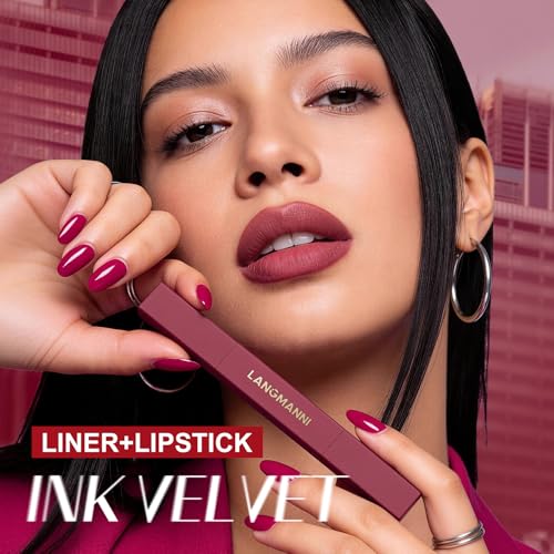 40% Off LANGMANNI 2-in-1 Lipstick and Liner Set - Image 3