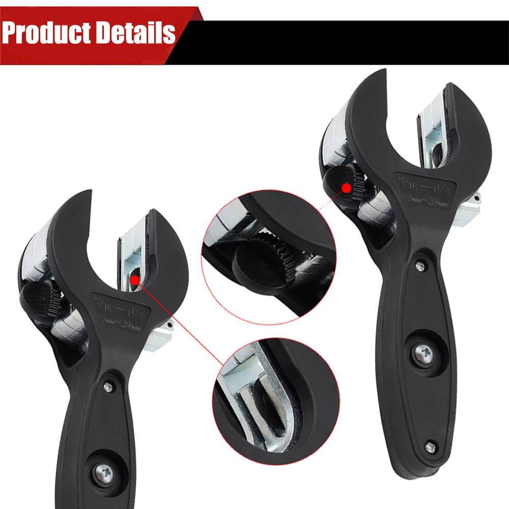 Ratcheting Tubing Cutter - Copper & PVC Pipe Cutter -5