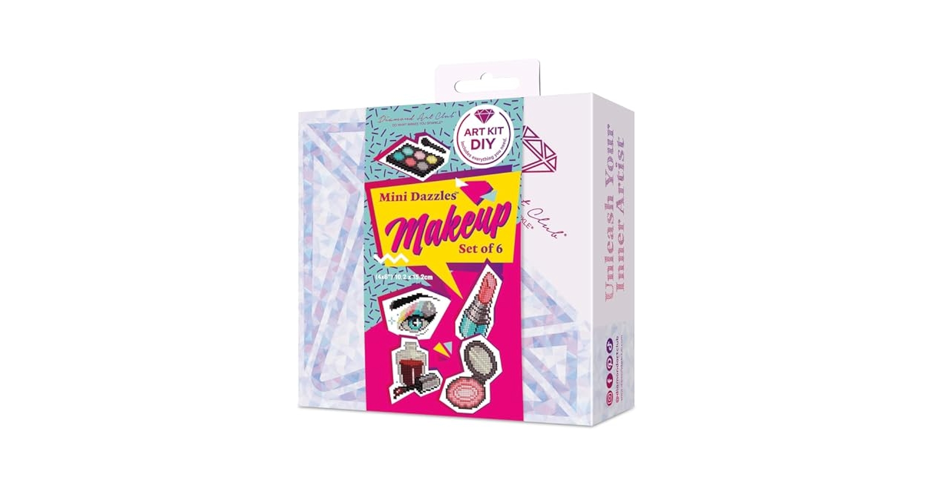 Amazon.com: DIAMOND ART CLUB Makeup Mini Dazzles, Fun DIY