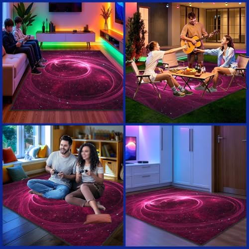 Tapis de protection de sol gaming antidérapant contre rayures de chaise - 8